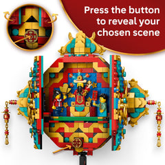 LEGO Fortune Firecracker fireworks scene reveal adds celebratory moments.
