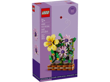 LEGO Flower Trellis Display spring colors brighten any room and spark creativity