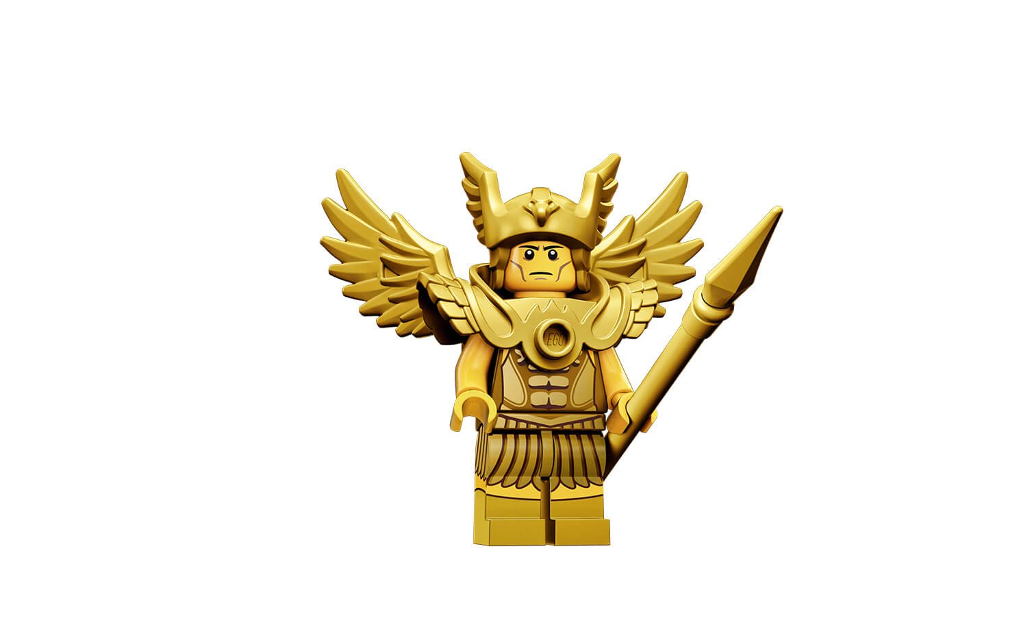 LEGO Flying Warrior figure from Series 15, ideal for display and imaginative play.