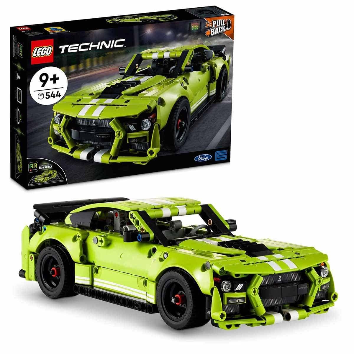 Ford Mustang Shelby GT500 42138 rear view for sleek shelf display