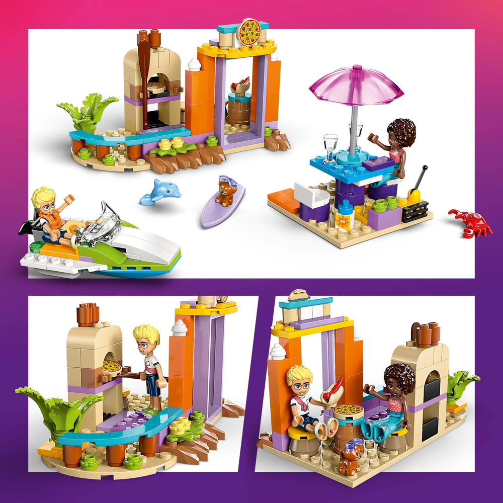LEGO Friends 42672 mini doll figures with surfboard for role-play