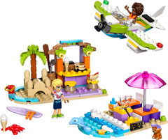 LEGO Friends 42672 pizza shop with patio seating inspires imaginative cuisine scenes