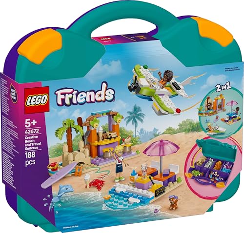 LEGO Friends 42672 waterplane with rotating propeller for adventurous storytelling