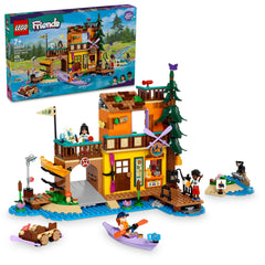 LEGO Friends Adventure Camp water sports dock ready for kayak launches