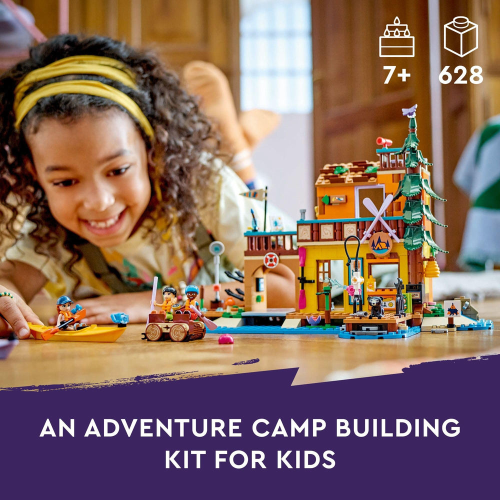 LEGO Friends Adventure Camp water sports kayaks for imaginative play