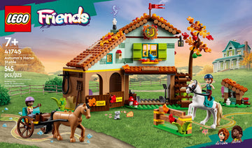 LEGO Friends Autumns Horse Stable dolls and horses ready for storytelling adventures