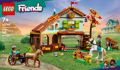 LEGO Friends Autumns Horse Stable dolls and horses ready for storytelling adventures