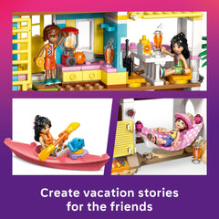 LEGO Friends Beach House deck and seating for relaxed coastal scenes