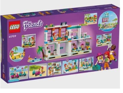 LEGO Friends Beach jetty and banana boat for action by the waves