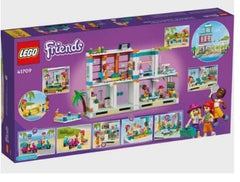LEGO Friends Beach jetty and banana boat for action by the waves