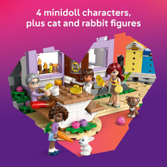 LEGO Friends Beekeepers’ House garden tiles featuring bees and flowers