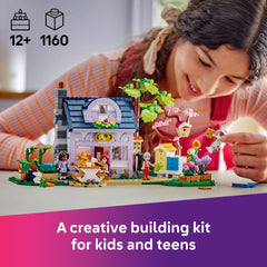 LEGO Friends Beekeepers’ House open honeycomb detail for storytelling