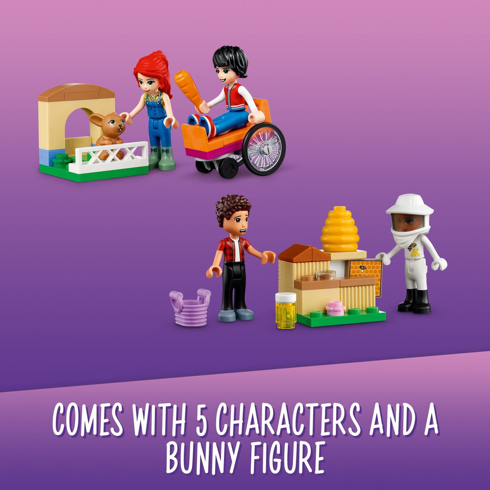 LEGO Friends cargo bike and tools expand storytelling and pretend chores.