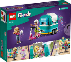 LEGO Friends cash register, table and mascot with menu enhance shop-style playtime.