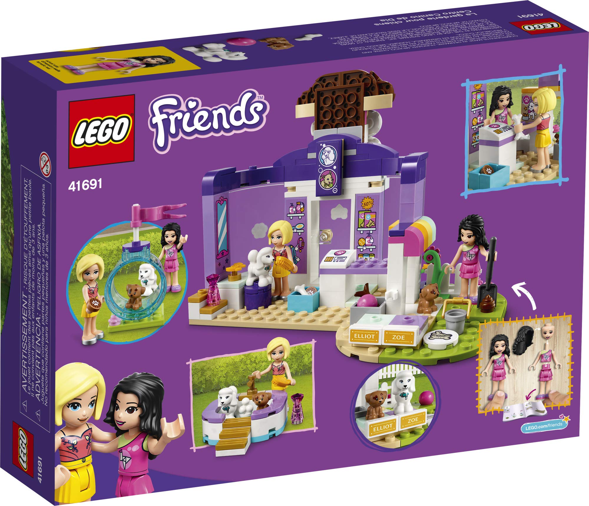 LEGO Friends Doggy Day Care agility tunnel inviting active, imaginative training.