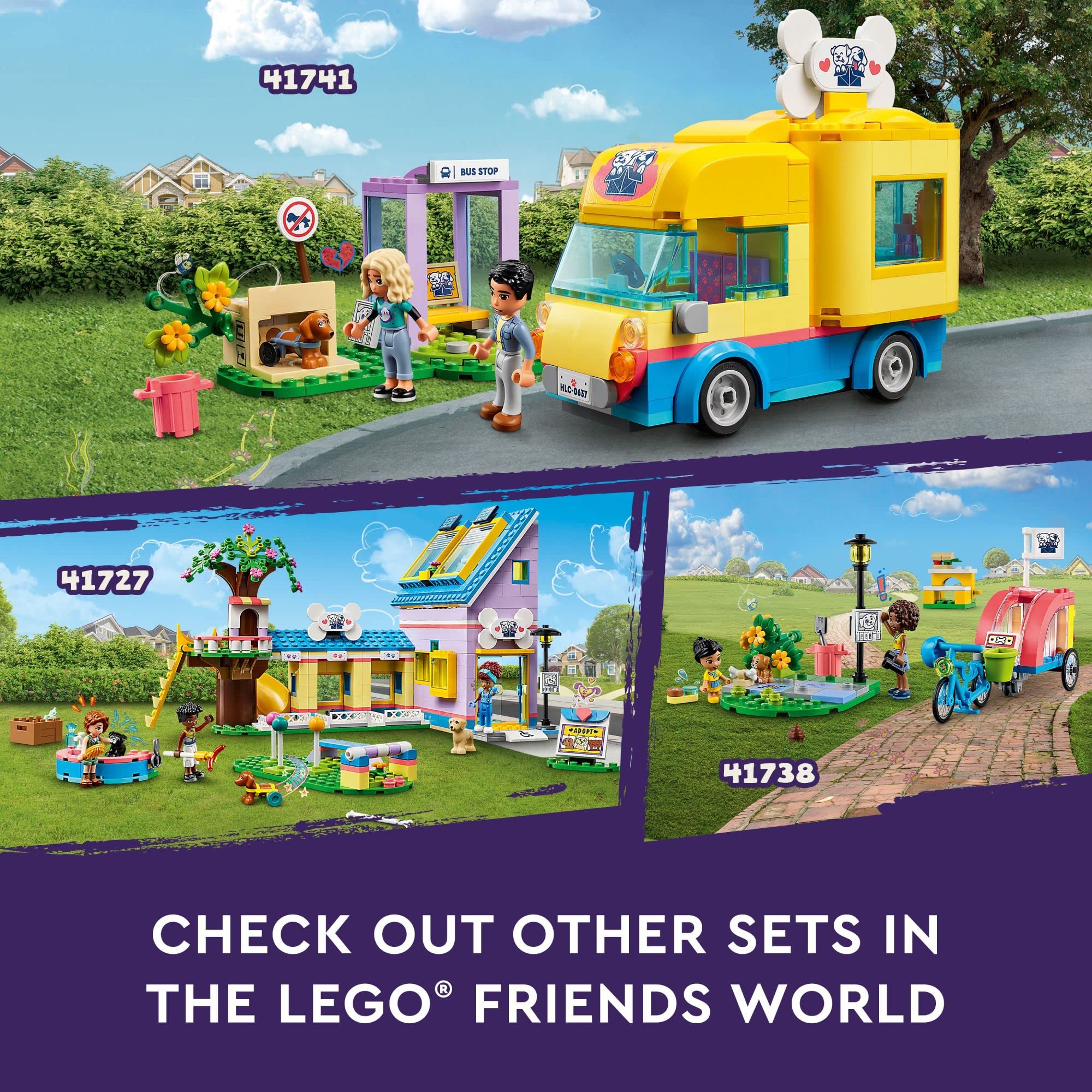 LEGO Friends Dr. Marlon mini-doll for caring role-play