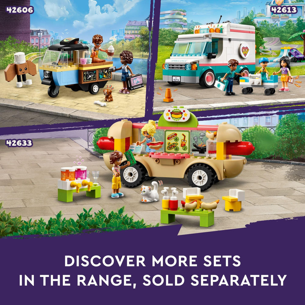 LEGO Friends Electric Car and Charger accessories enrich storytelling details