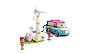 LEGO Friends Elliot the puppy in the rear seat boosting storytelling