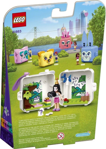 LEGO Friends Emma's Dalmatian Cube packaging box for gift-ready unboxing