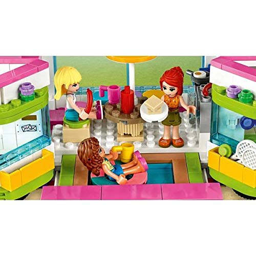 LEGO Friends Friendship Bus 41395 includes three mini-dolls for storytelling.