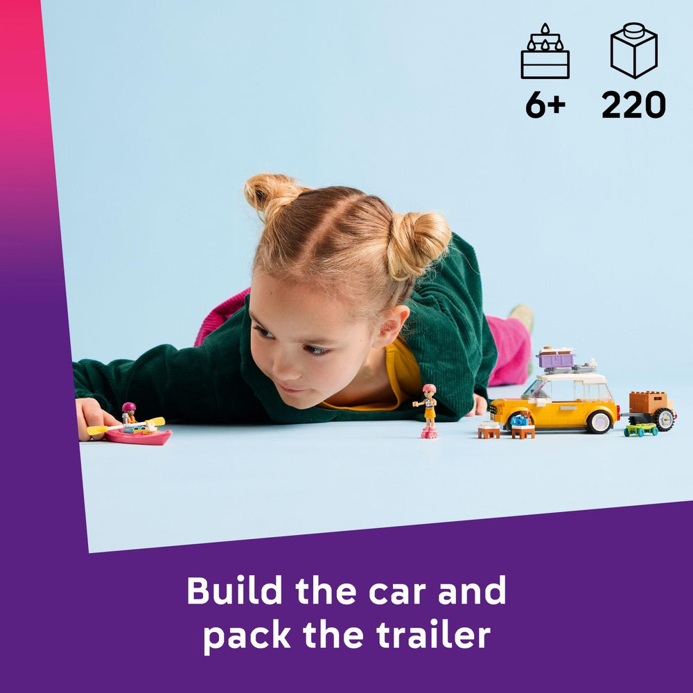 LEGO Friends kayak accessory for pretend water adventures in playtime.