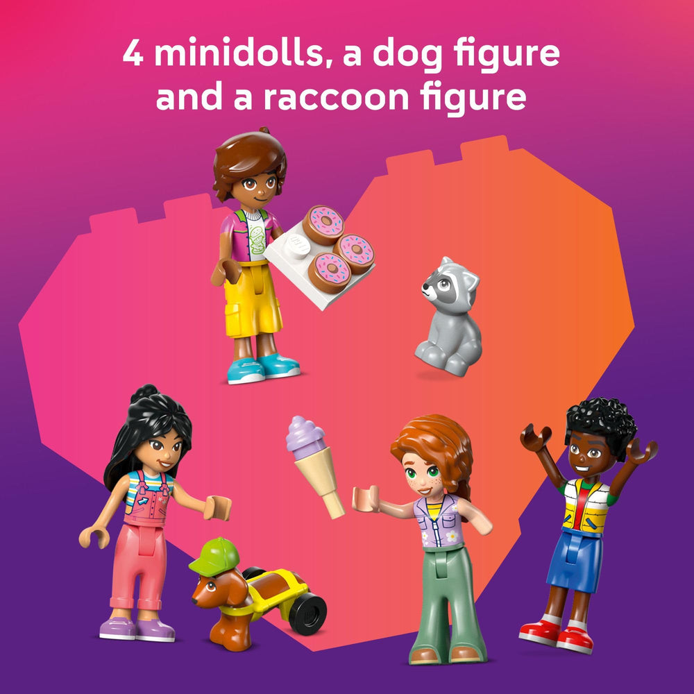 LEGO Friends workbench with tools for kid-friendly building projects