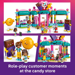 LEGO Friends Heartlake City Candy Store minidolls and accessories enable diverse stories