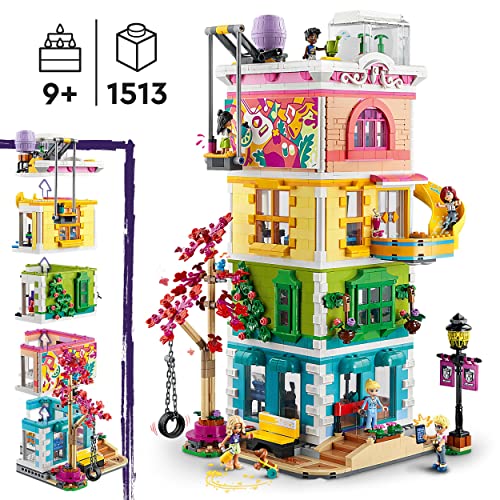 LEGO Friends Heartlake City Community Centre stage with dancing function enhances performances