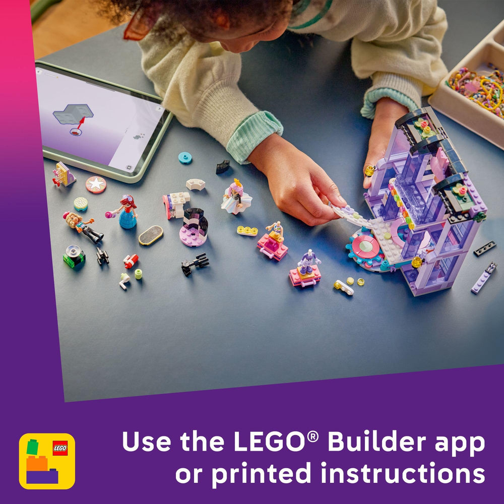 LEGO Friends Heartlake City Fashion Show detailed set pieces: rich play set enrichment