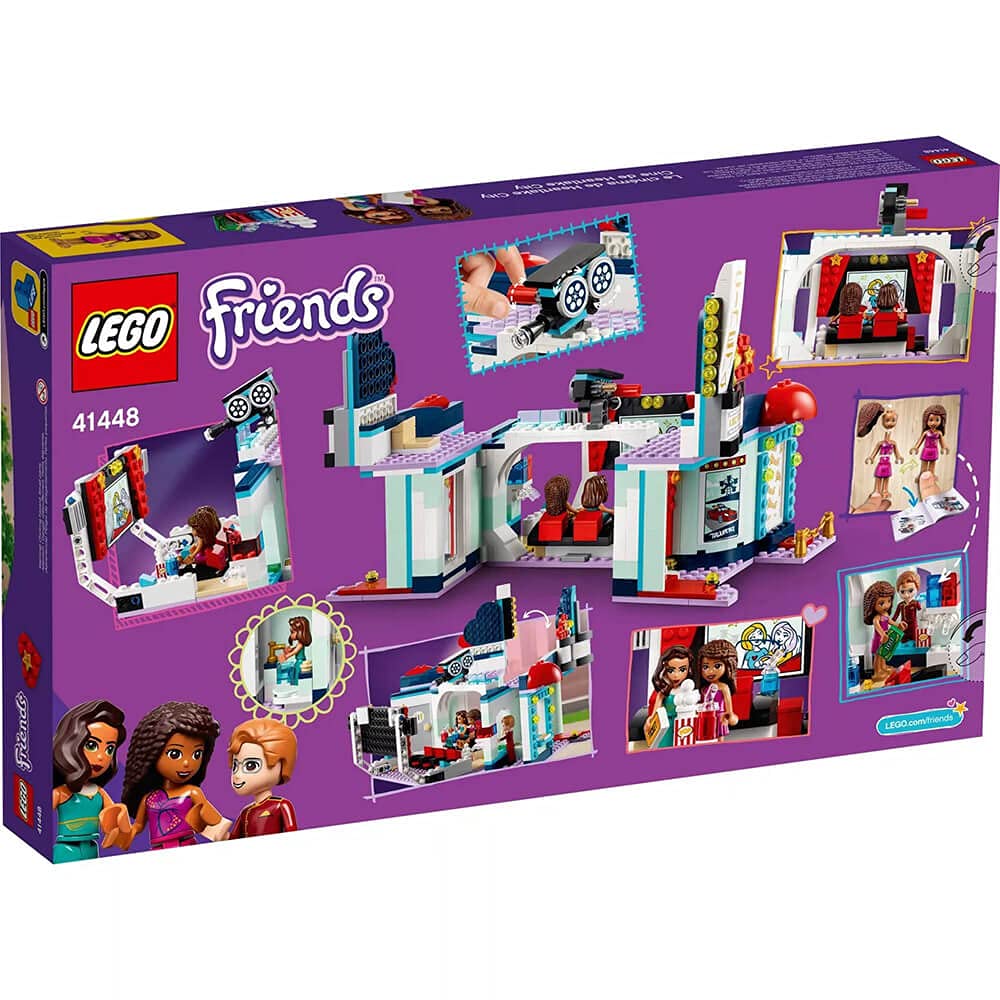 LEGO Friends Heartlake City Movie Theater 41448 popcorn kiosk adds sensory play and scene setting.