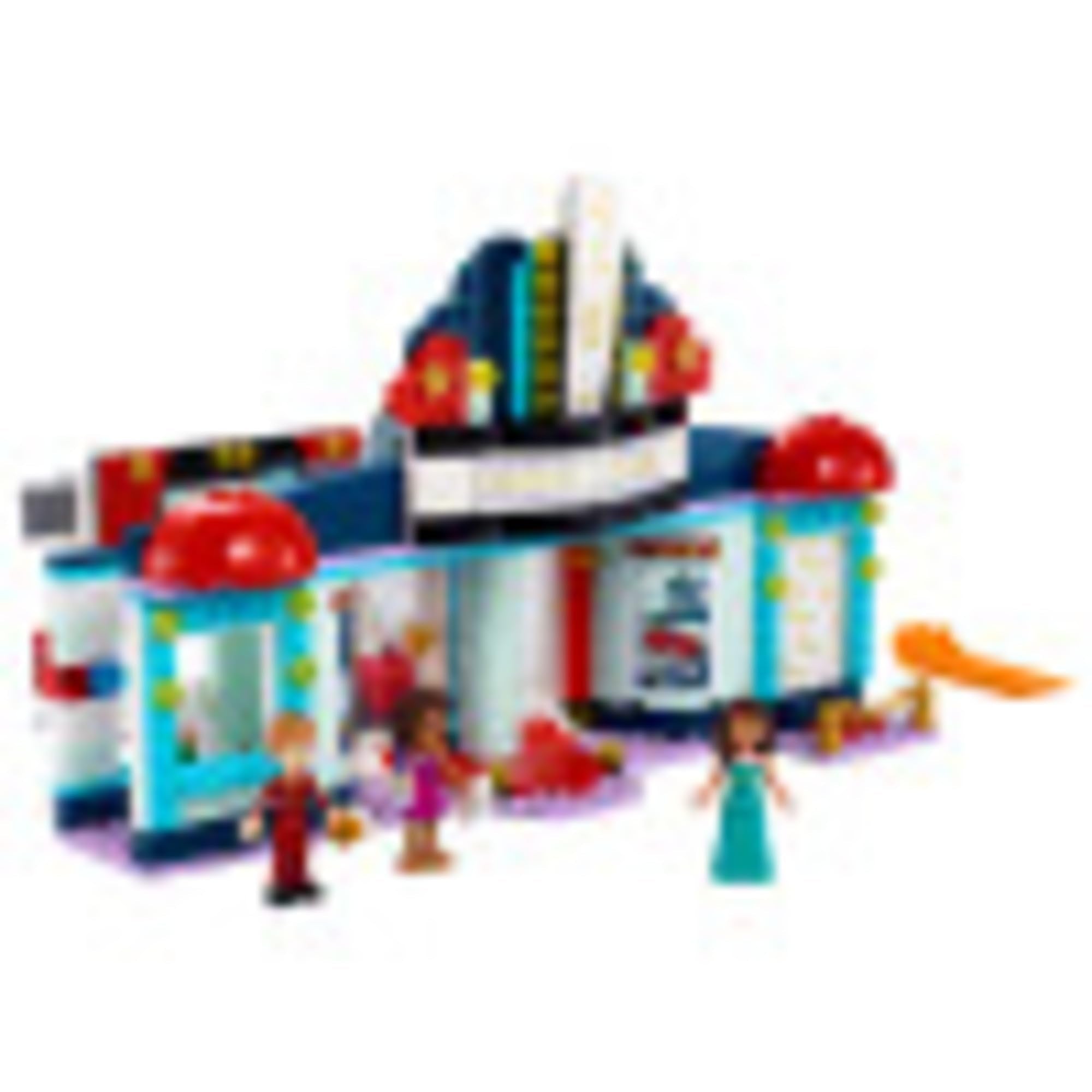 LEGO Friends Heartlake City Movie Theater ticket desk sparks pretend ticketing