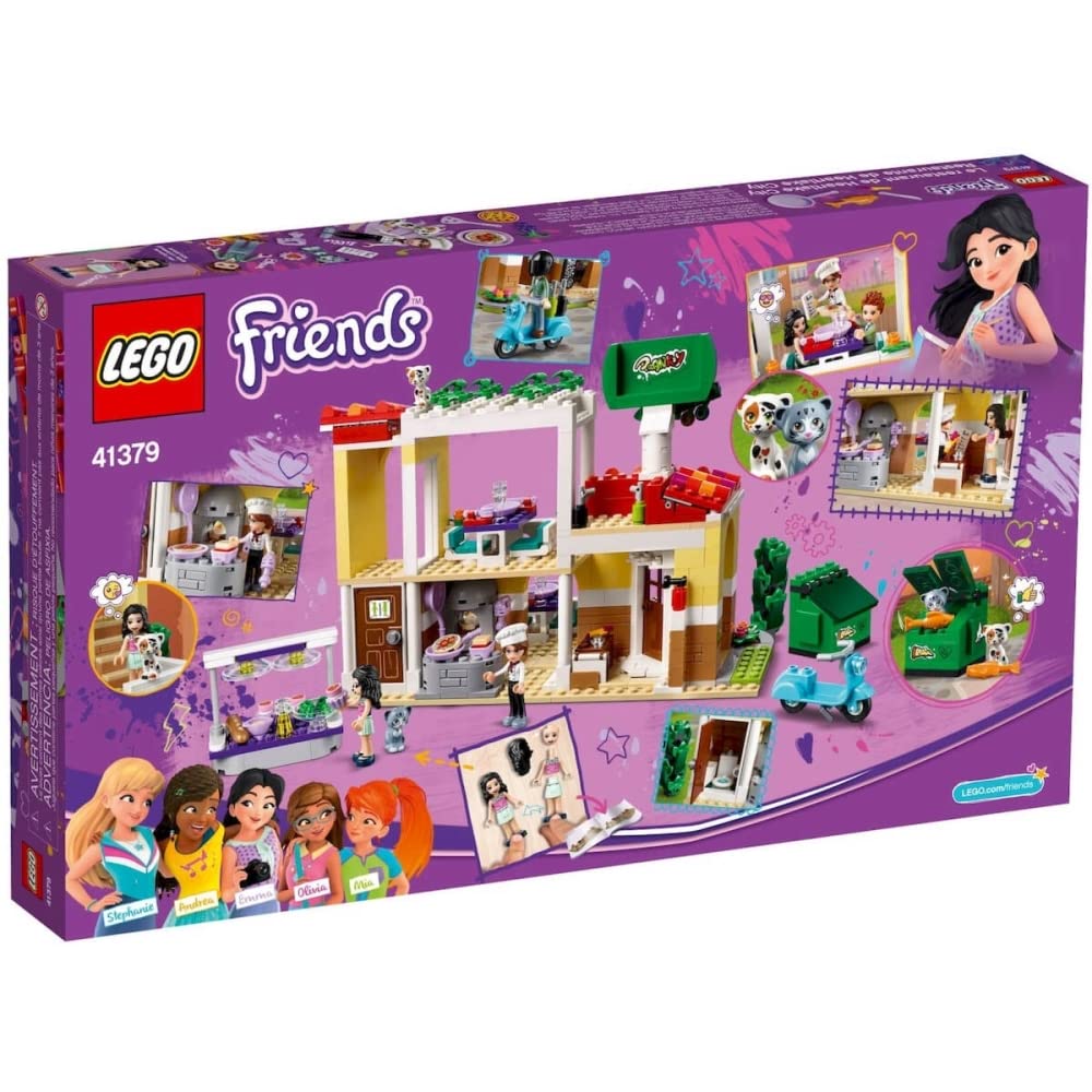 LEGO Friends Heartlake City Restaurant salad bar for interactive dining role-play