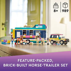 LEGO Friends trailer interior sleeping area, ideal for on-the-go storytelling