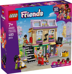 LEGO Friends keyboard stairs invite dynamic pretend play