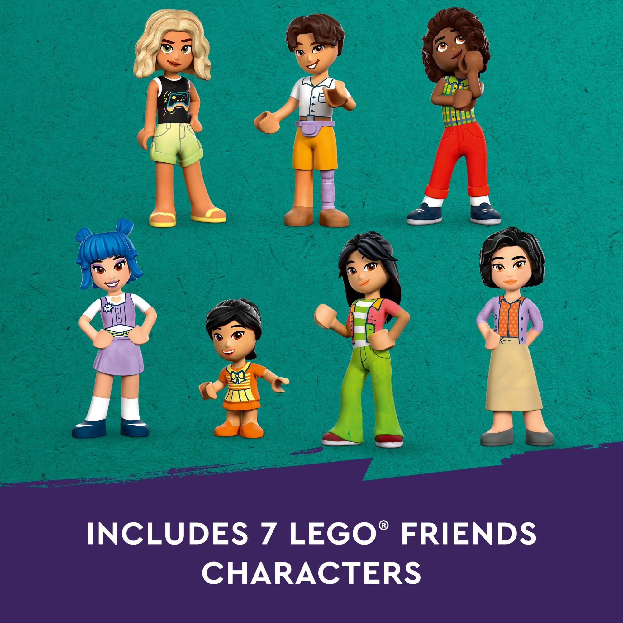 LEGO Friends mall stores and cafe highlight real-world shopping vibes and storytelling