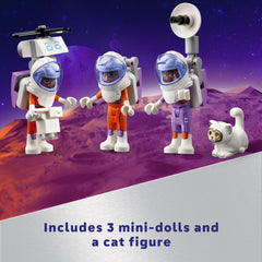LEGO Friends Mars Space Base and Rocket: three mini-dolls ready for space adventures.