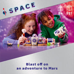 LEGO Friends Mars Space Base and Rocket: rover scene for grounded exploration adventures.