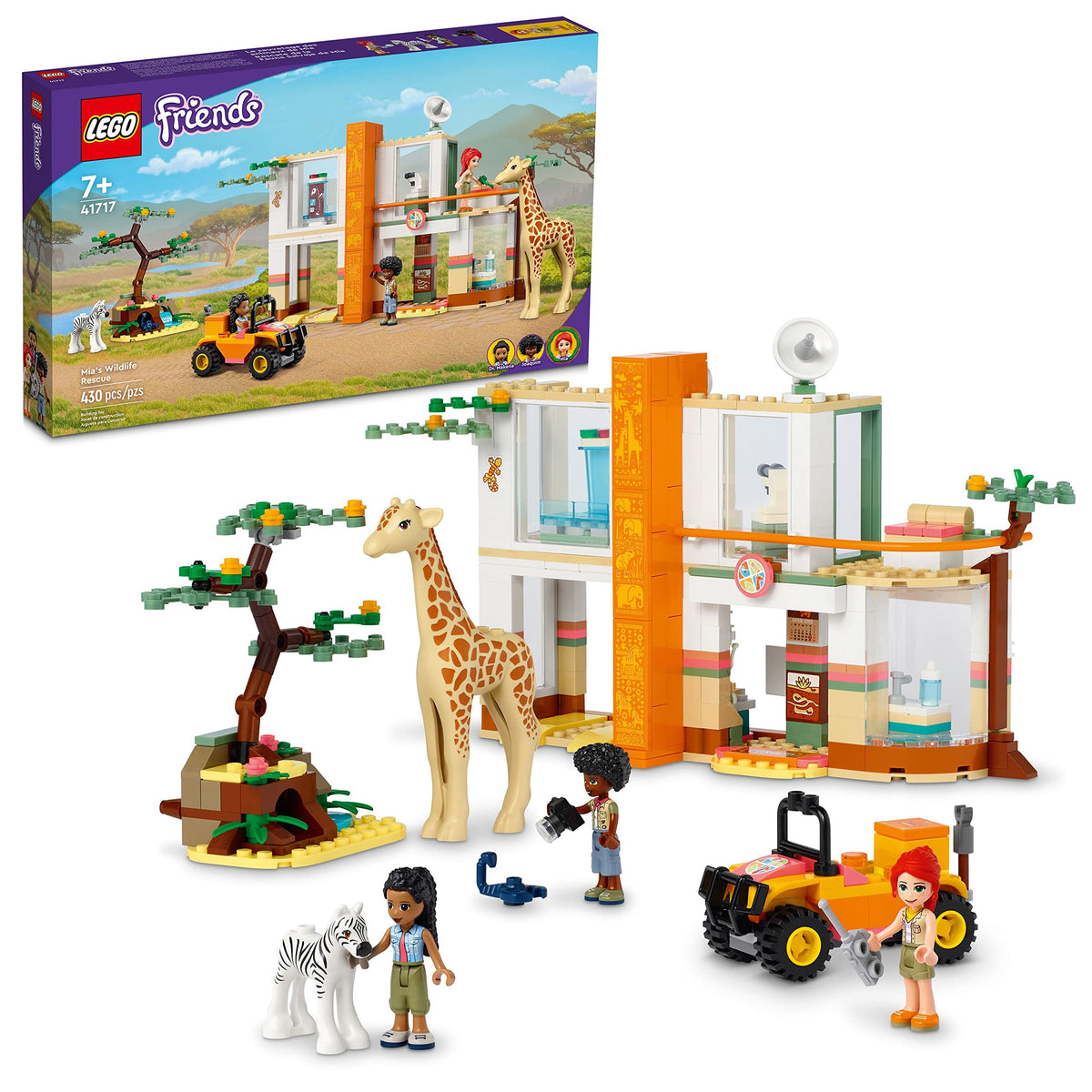 LEGO Friends Mia's Wildlife Rescue Center offers imaginative animal care play for kids.