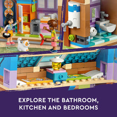 LEGO Friends Mobile Tiny House interior bathroom and bunks for the dolls
