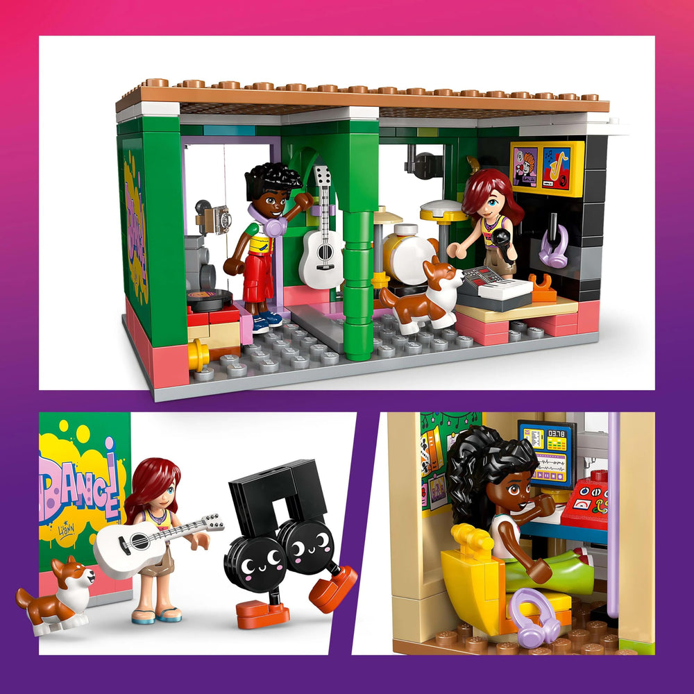 LEGO Friends musical note mascot adds whimsical detail