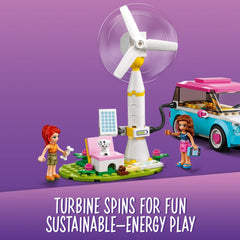LEGO Friends Olivia and Mia inside the car for storytelling adventures