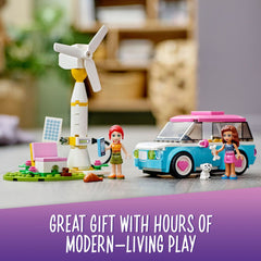 LEGO Friends car wheels spin for active pretend driving scenarios