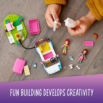 LEGO Friends wind turbine and solar panel encourage eco-friendly pretend projects