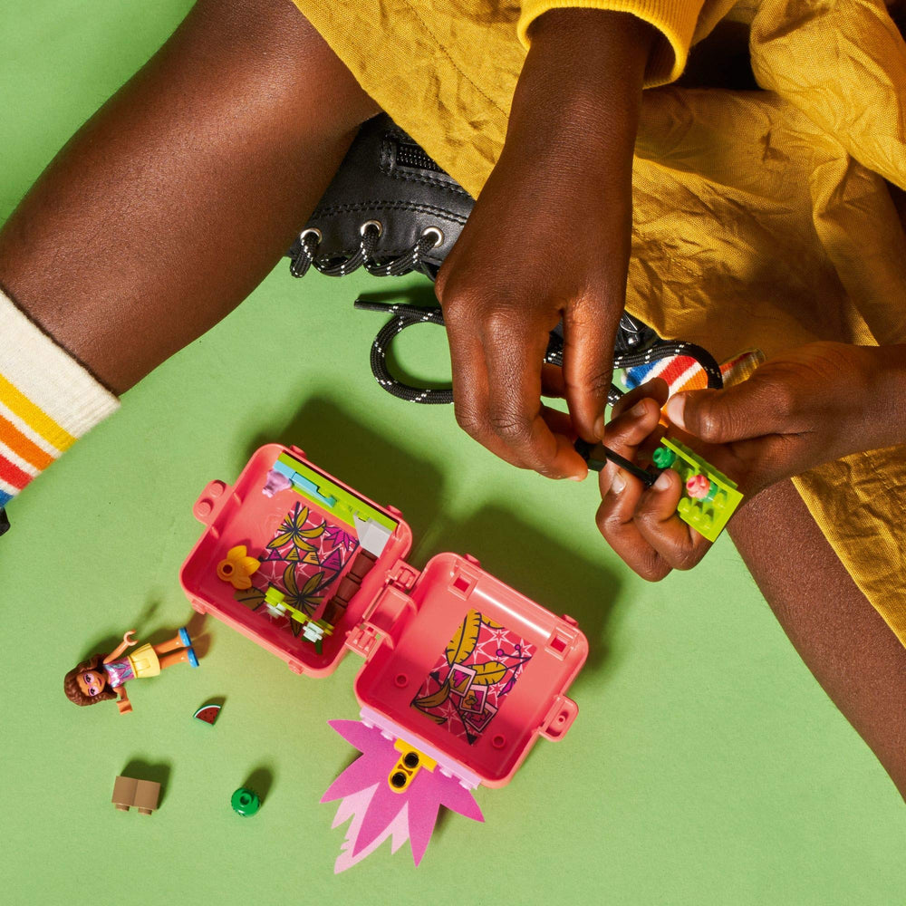LEGO Friends camera accessory sparks pretend photography during play.