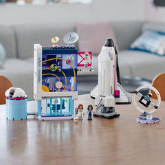 LEGO Friends Space Academy building showcases authentic training facilities for role-play.
