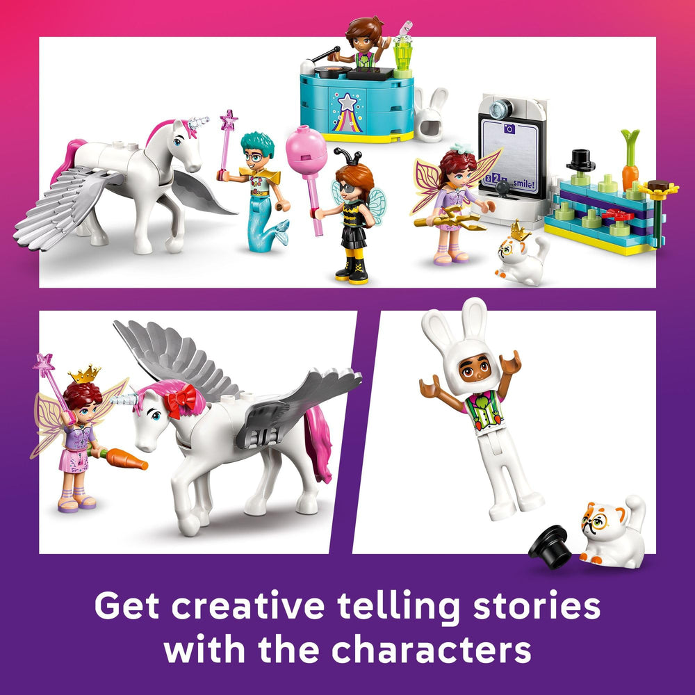 LEGO Friends Olly mermaid with trident scene boosts adventurous storytelling and motor-skill practice.