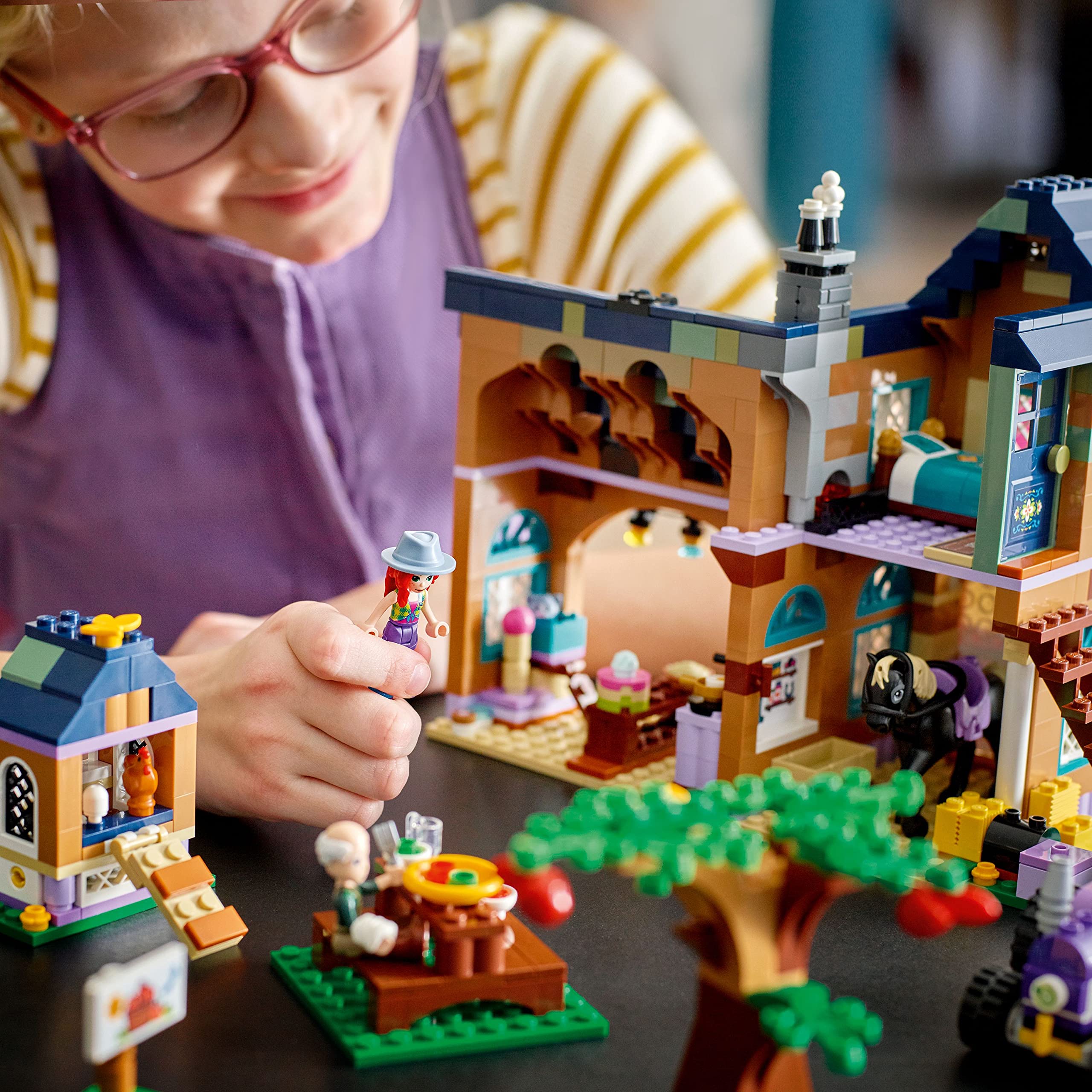 LEGO Friends Organic Farm Animals offer lively storytelling opportunities