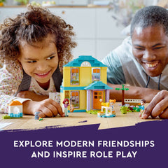 LEGO Friends Paisley’s House top floor removable for easy play and exploration