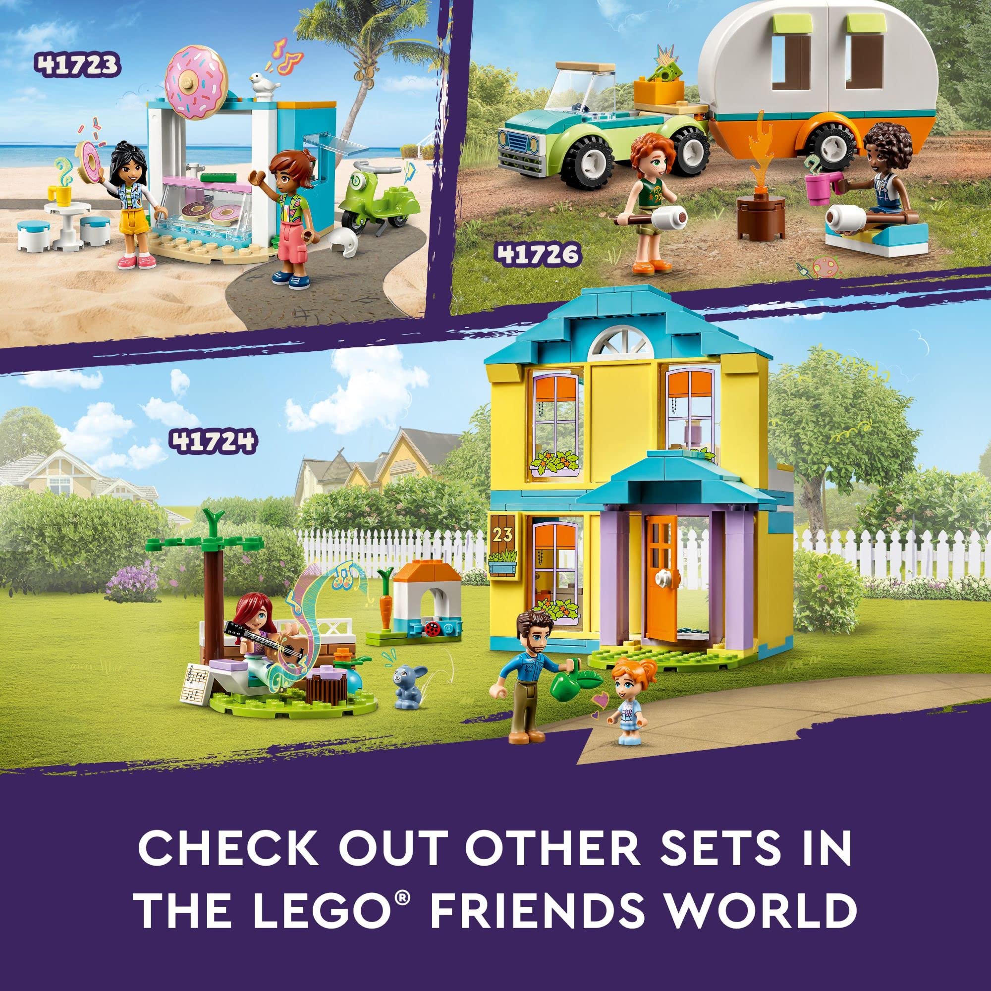 LEGO Friends Paisley’s House starter brick and Builder app for quick, guided building