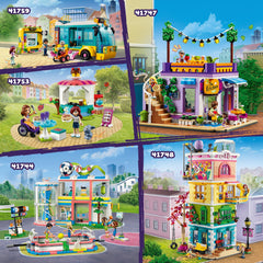 LEGO Friends Pancake Shop toppings and accessories inspire tasty pretend desserts.